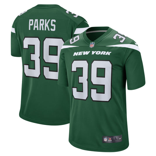 Will Parks New York Jets Nike Women's Game Player Jersey - Gotham Green