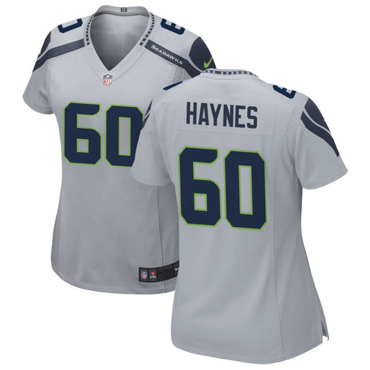 Phil Haynes Seattle Seahawks Nike Women's Alternate Game Jersey - Gray