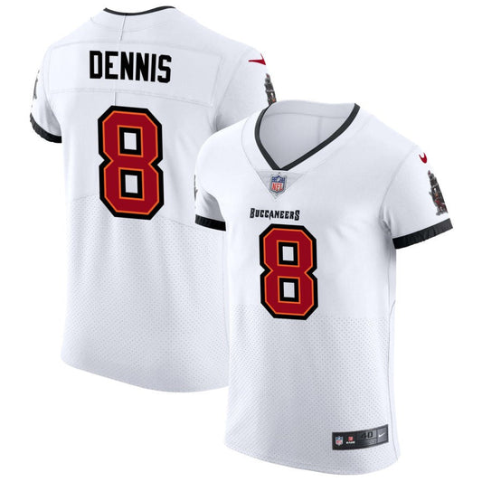 SirVocea Dennis Tampa Bay Buccaneers Nike Vapor Elite Jersey - White