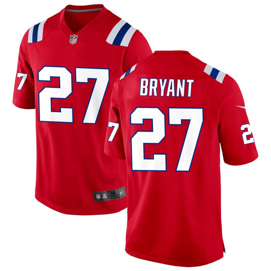 Myles Bryant New England Patriots Nike Alternate Jersey - Red