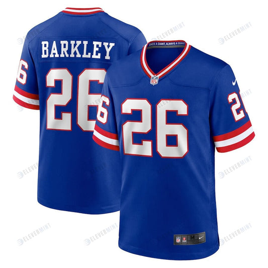 Saquon Barkley New York Giants Classic Player Game Jersey - Royal