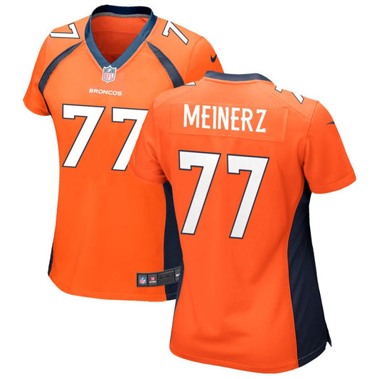 Quinn Meinerz Denver Broncos Nike Women's Game Jersey - Orange