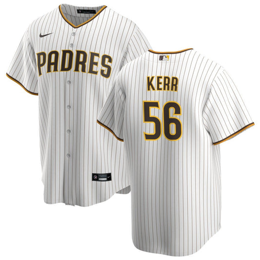 Ray Kerr San Diego Padres Nike Youth Replica Jersey - White