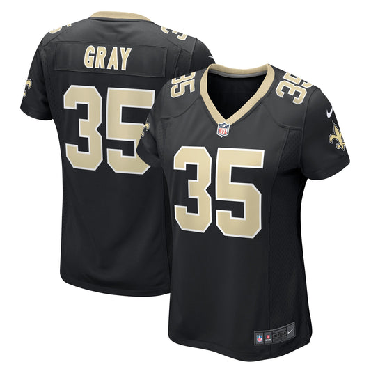 Vincent Gray New Orleans Saints Nike Women's Game Player Jersey - Black