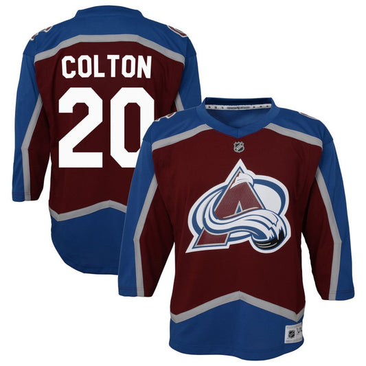 Ross Colton Colorado Avalanche Youth Home Replica Jersey - Burgundy