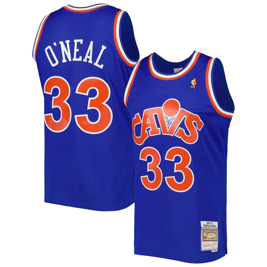 Shaquille O'Neal Cleveland Cavaliers Mitchell & Ness Hardwood Classics 2009/10 Jersey - Royal