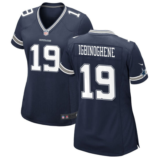 Noah Igbinoghene Dallas Cowboys Nike Women's Game Jersey - Navy