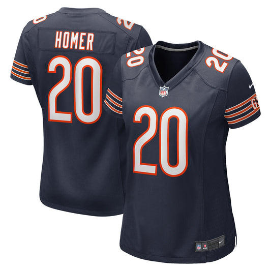 Travis Homer Chicago Bears Nike Women's Game Player Jersey - Navy