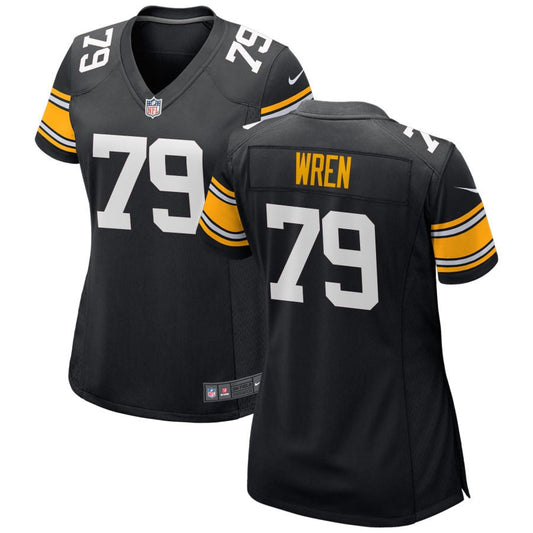 Renell Wren Pittsburgh Steelers Nike Women's Alternate Game Jersey - Black