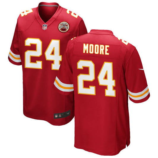 Skyy Moore Kansas City Chiefs Nike Game Jersey - Red