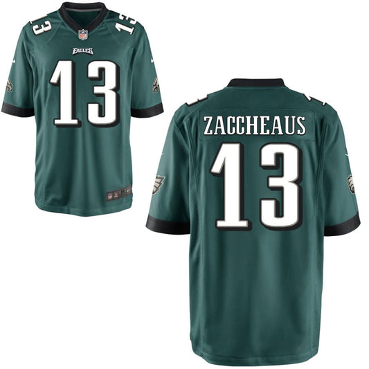 Olamide Zaccheaus Philadelphia Eagles Nike Youth Game Jersey - Midnight Green