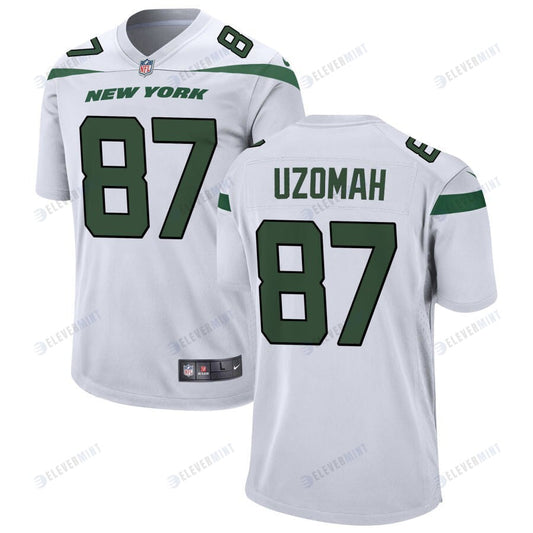 New York Jets C.J. Uzomah 87 Game Player Jersey - Spotlight White Jersey