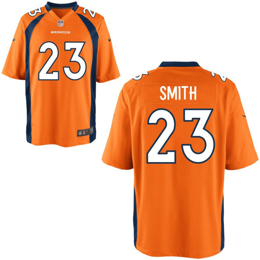 Tremon Smith Denver Broncos Nike Youth Game Jersey - Orange