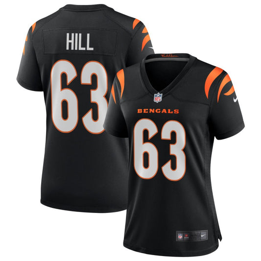 Trey Hill Cincinnati Bengals Nike Women's Game Jersey - Black