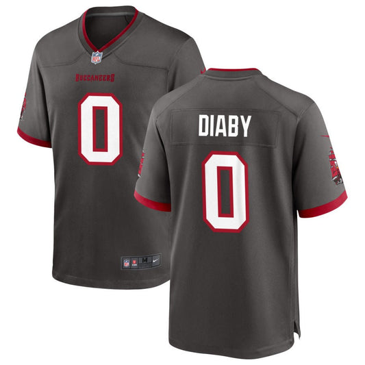 YaYa Diaby Tampa Bay Buccaneers Nike Alternate Game Jersey - Pewter