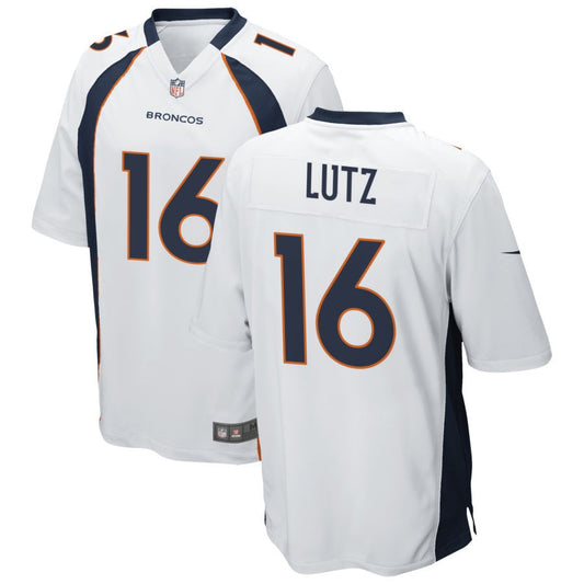 Wil Lutz Denver Broncos Nike Game Jersey - White