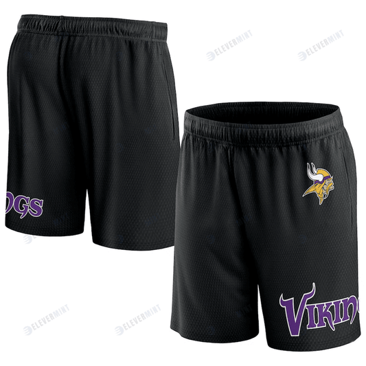 Minnesota Vikings Team Black Clincher Shorts - Men