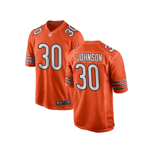 Roschon Johnson Chicago Bears Nike Youth Alternate Game Jersey - Orange