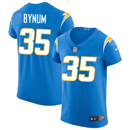 Terrell Bynum Los Angeles Chargers Nike Vapor Elite Jersey - Powder Blue