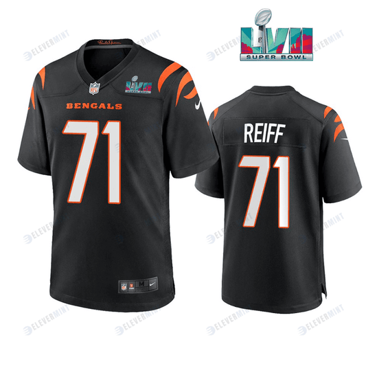 Riley Reiff 71 Cincinnati Bengals Super Bowl LVII Men Game Jersey