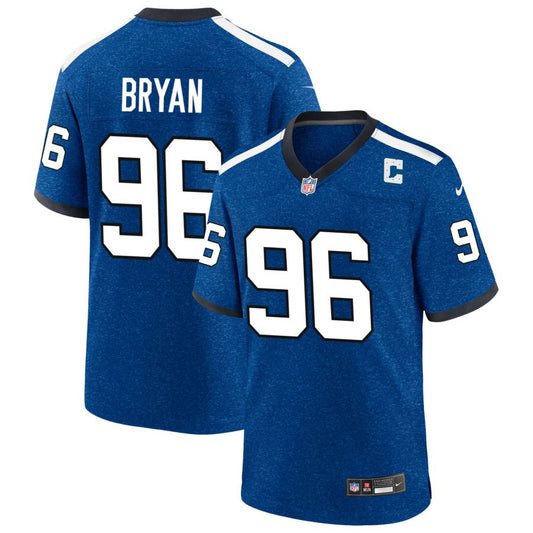 Taven Bryan  Indiana Nights Indianapolis Colts Nike Alternate Game Jersey - Blue