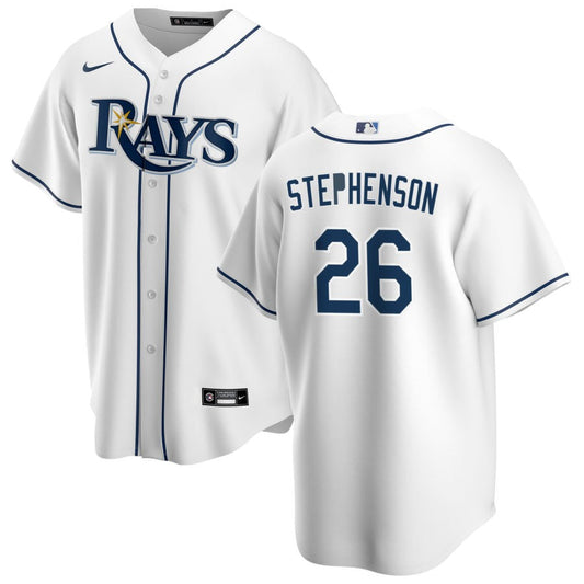 Robert Stephenson Tampa Bay Rays Nike Youth Home Replica Jersey - White