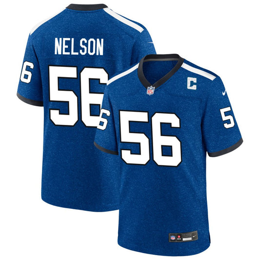 Quenton Nelson  Indiana Nights Indianapolis Colts Nike Alternate Game Jersey - Blue