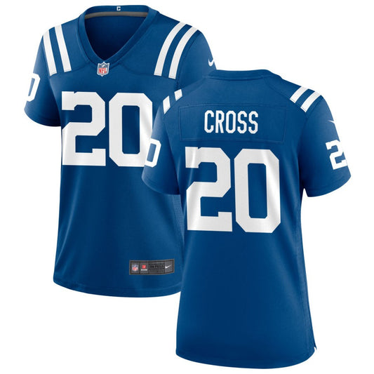 Nick Cross Nike Indianapolis Colts Women's Game Jersey - Royal