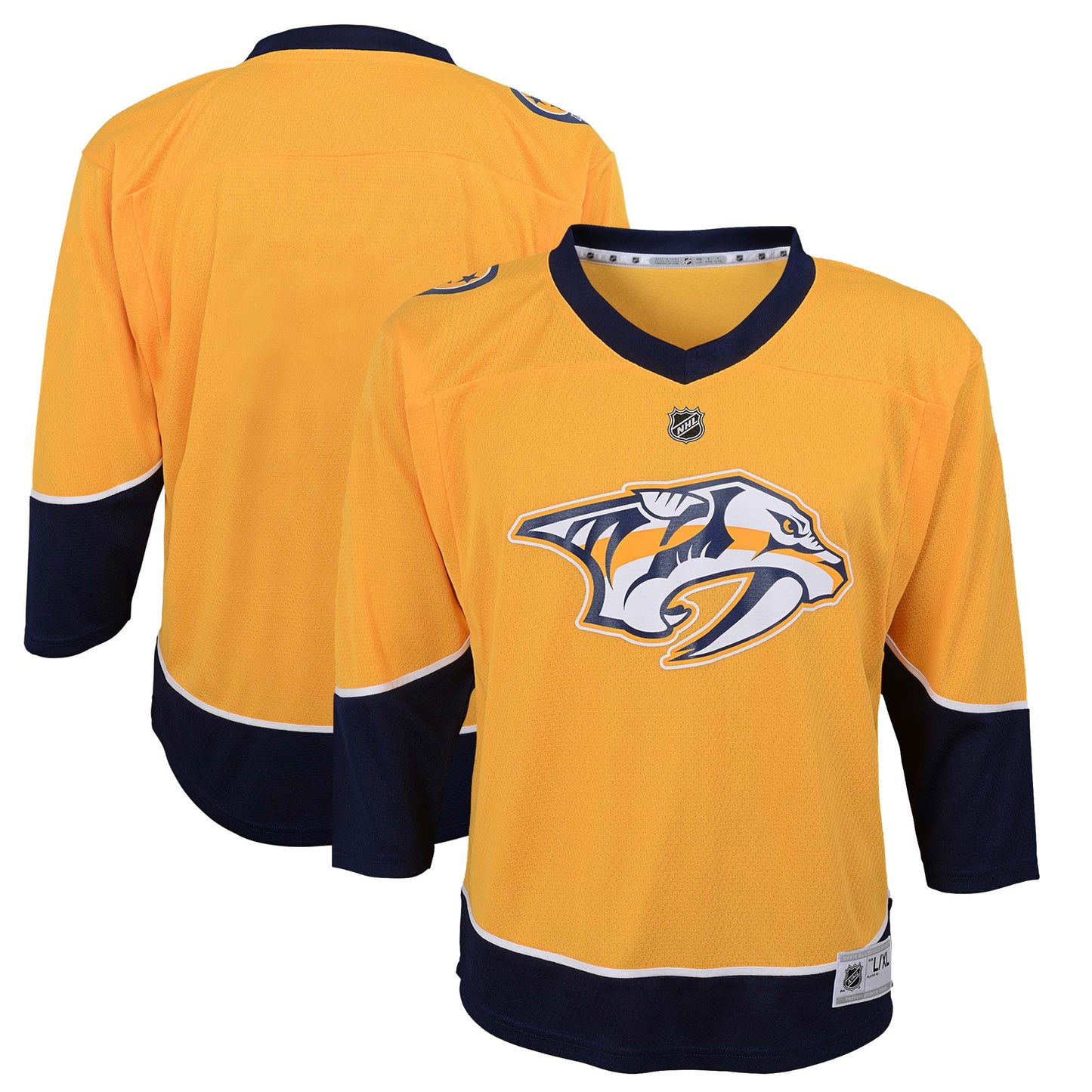 Nashville Predators Preschool Home Replica Jersey - Gold