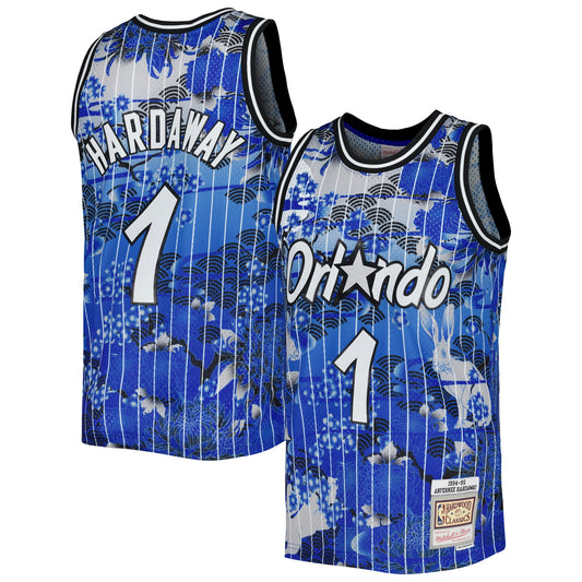 Penny Hardaway Orlando Magic Mitchell & Ness Hardwood Classics Lunar New Year Swingman Jersey - Blue