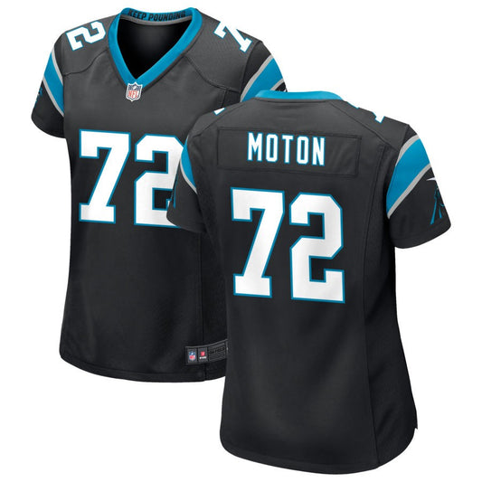 Taylor Moton Carolina Panthers Nike Women's Game Jersey - Black