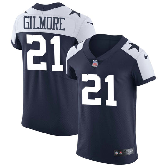 Stephon Gilmore Dallas Cowboys Nike Alternate Vapor Elite Jersey - Navy