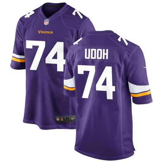 Olisaemeka Udoh Minnesota Vikings Nike Vapor Untouchable Elite Jersey - Purple