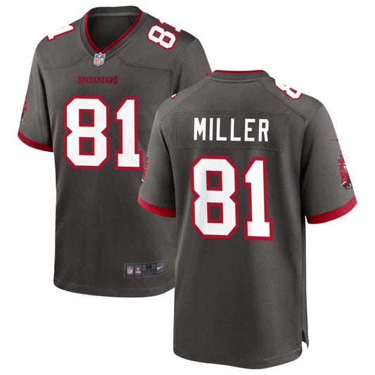 Ryan Miller Tampa Bay Buccaneers Nike Youth Alternate Game Jersey - Pewter