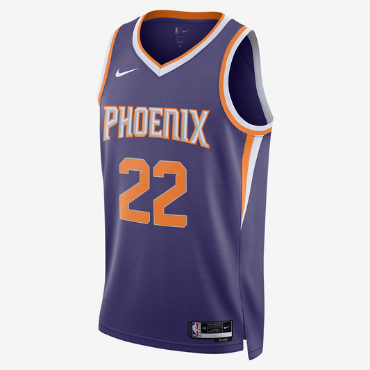 Phoenix Suns Icon Edition 2022/23 Nike Dri-FIT NBA Swingman Jersey - New Orchid