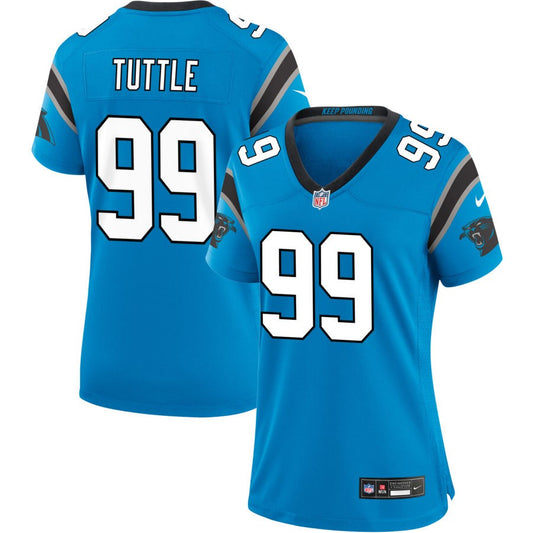 Shy Tuttle  Carolina Panthers Nike Women's Alternate Game Jersey - Blue