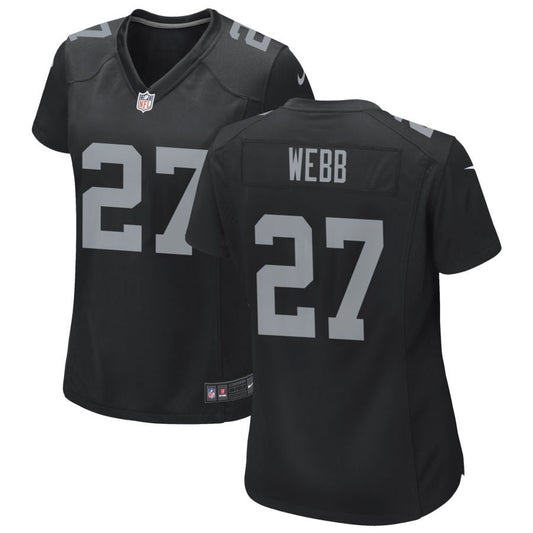 Sam Webb Las Vegas Raiders Nike Women's Game Jersey - Black