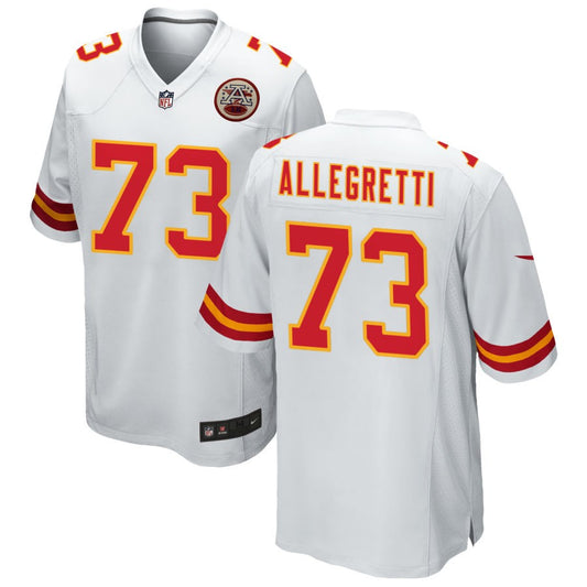 Nick Allegretti Kansas City Chiefs Nike Game Jersey - White