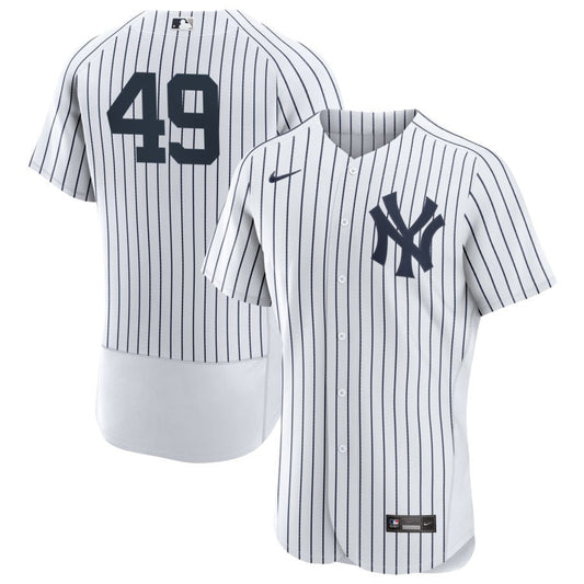 Ron Guidry New York Yankees Nike Home RetiredAuthentic Jersey - White