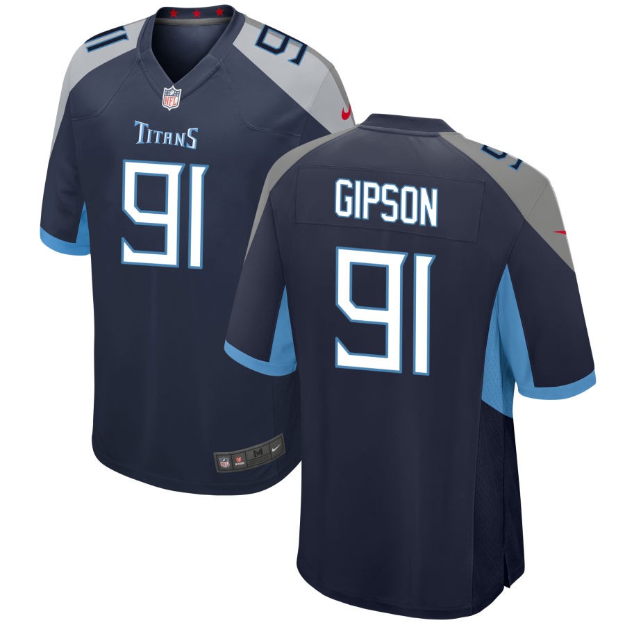 Trevis Gipson Tennessee Titans Nike Jersey - Navy