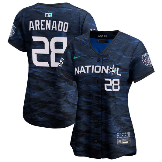 Nolan Arenado  National League Nike Women's 2023 MLB All-Star Game Pick-A-Player Limited Jersey - Royal