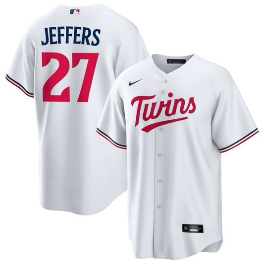 Ryan Jeffers Minnesota Twins Nike Home Replica Jersey - White