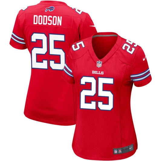 Tyrel Dodson Buffalo Bills Nike Women's Alternate Game Jersey - Red