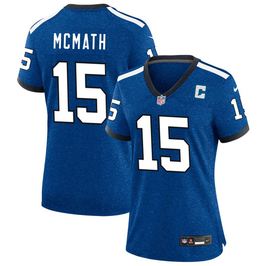 Racey McMath Indianapolis Colts Nike Women's Indiana Nights Alternate Game Jersey - Royal