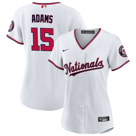 Riley Adams Washington Nationals Nike Women's Replica Jersey - White