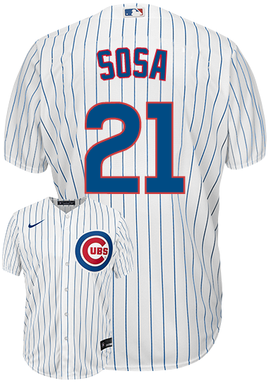 Sammy Sosa Youth Jersey - Chicago Cubs Replica Kids Home Jersey