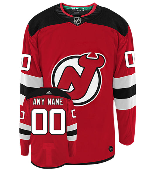 New Jersey Devils Adidas Authentic Home NHL Hockey Jersey