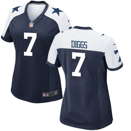 Trevon Diggs Dallas Cowboys Nike Women's Alternate Game Jersey - Navy