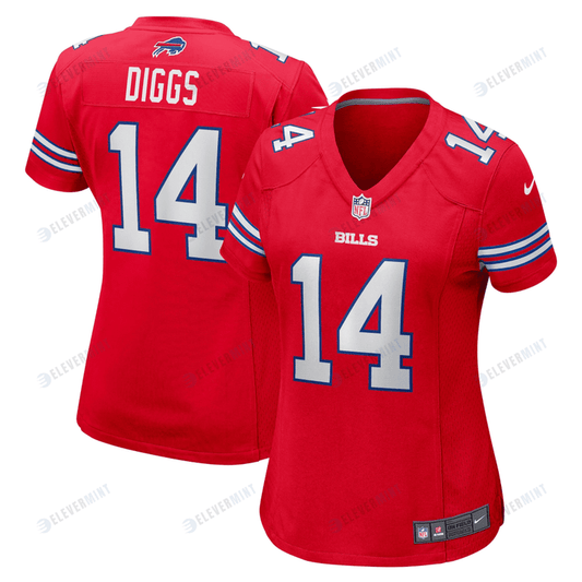 Stefon Diggs Buffalo Bills Women's Game Jersey - Red Jersey