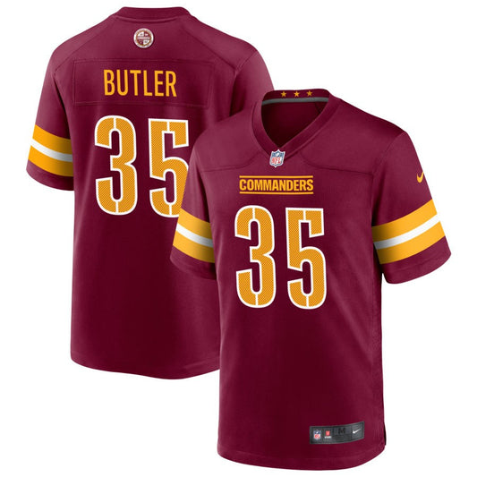 Percy Butler Washington Commanders Nike Game Player Jersey - Burgundy